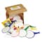 KleenSlate® Hand Held Dry Erase Round Paddle Classroom Kit, 24 Pack